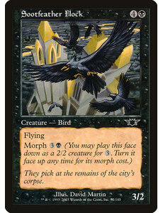 Magic: The Gathering Sootfeather Flock (082) Lightly Played