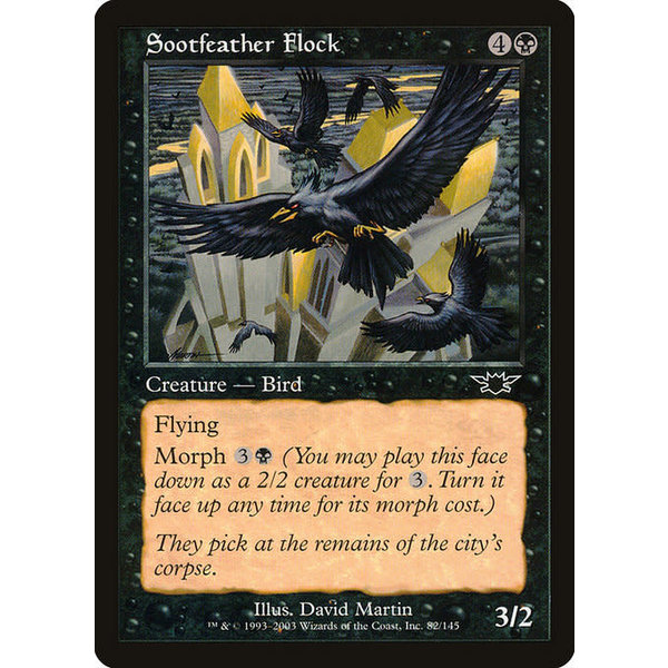 Magic: The Gathering Sootfeather Flock (082) Lightly Played
