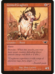 Magic: The Gathering Crested Craghorn (091) Lightly Played