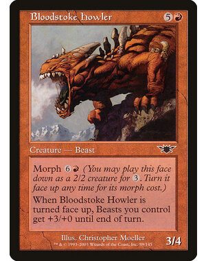 Magic: The Gathering Bloodstoke Howler (089) Lightly Played