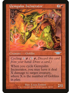 Magic: The Gathering Gempalm Incinerator (094) Lightly Played