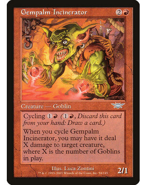Magic: The Gathering Gempalm Incinerator (094) Lightly Played