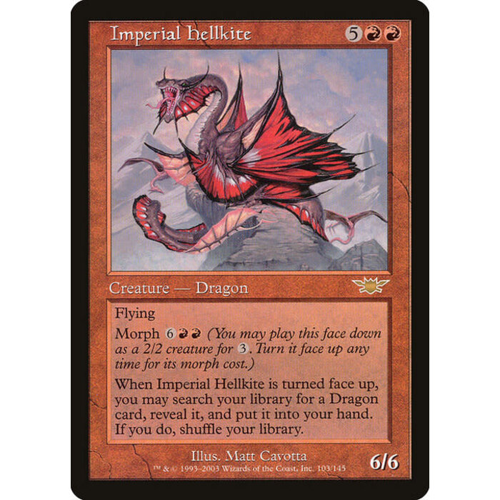 Magic: The Gathering Imperial Hellkite (103) Lightly Played