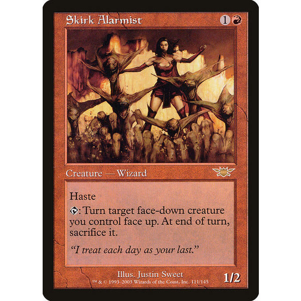 Magic: The Gathering Skirk Alarmist (111) Lightly Played