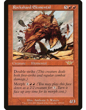 Magic: The Gathering Rockshard Elemental (109) Lightly Played