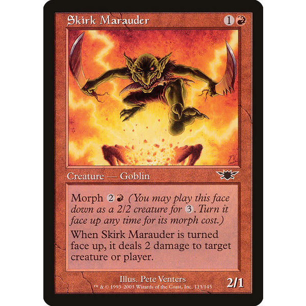Magic: The Gathering Skirk Marauder (113) Lightly Played