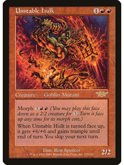 Magic: The Gathering Unstable Hulk (115) Lightly Played