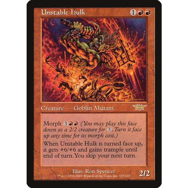 Magic: The Gathering Unstable Hulk (115) Lightly Played
