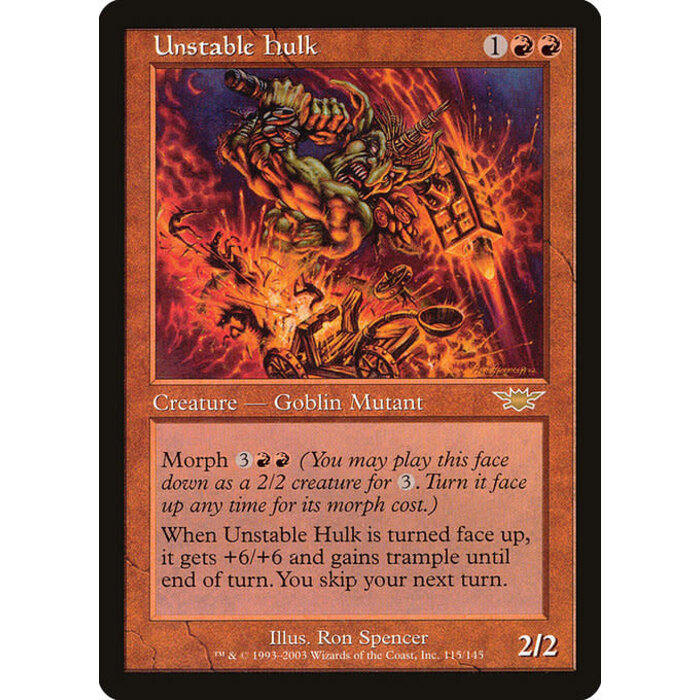Magic: The Gathering Unstable Hulk (115) Lightly Played