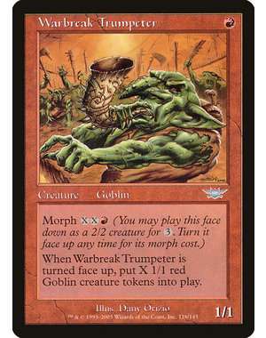 Magic: The Gathering Warbreak Trumpeter (116) Lightly Played