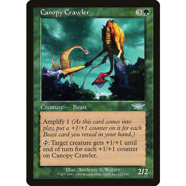 Magic: The Gathering Canopy Crawler (122) Lightly Played