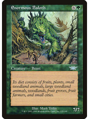 Magic: The Gathering Enormous Baloth (125) Lightly Played
