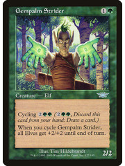 Magic: The Gathering Gempalm Strider (127) Lightly Played