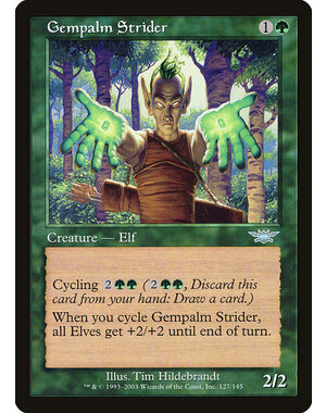 Magic: The Gathering Gempalm Strider (127) Lightly Played