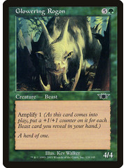 Magic: The Gathering Glowering Rogon (128) Lightly Played
