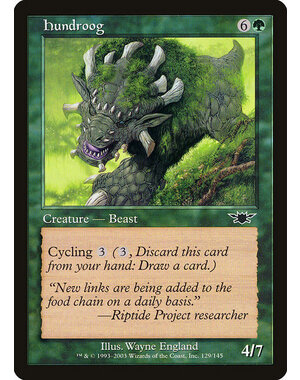 Magic: The Gathering Hundroog (129) Lightly Played
