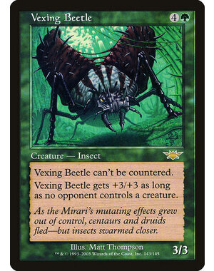 Magic: The Gathering Vexing Beetle (143) Lightly Played