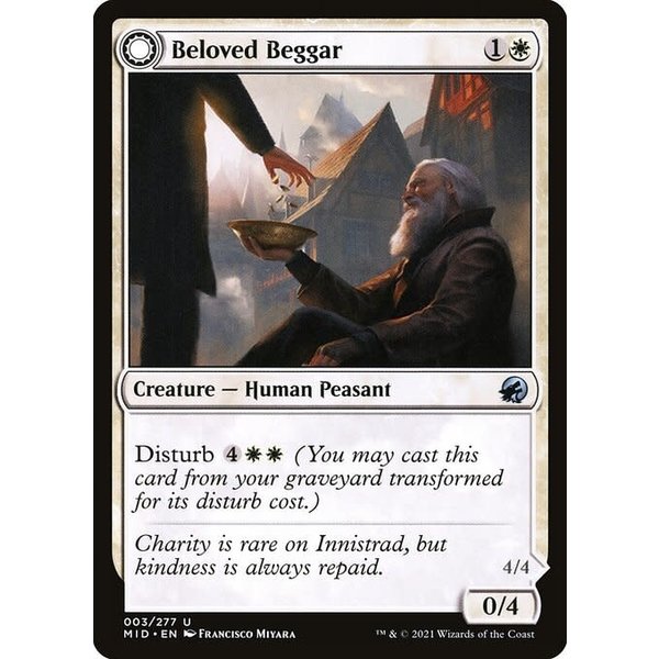 Magic: The Gathering Beloved Beggar (003) Lightly Played