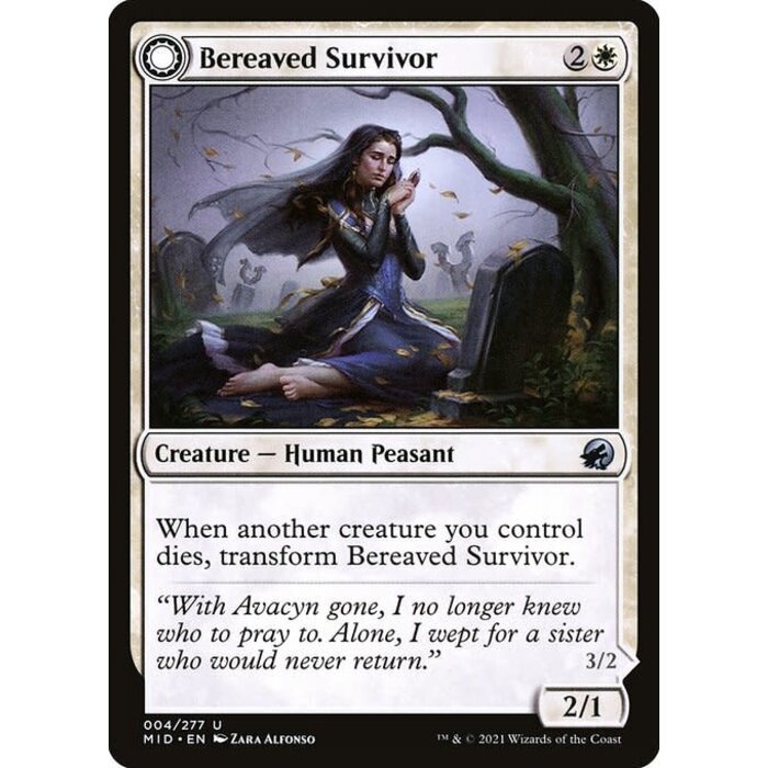 Magic: The Gathering Bereaved Survivor (004) Near Mint Foil