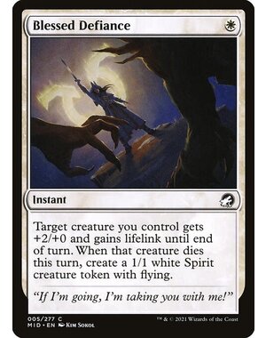 Magic: The Gathering Blessed Defiance (005) Near Mint