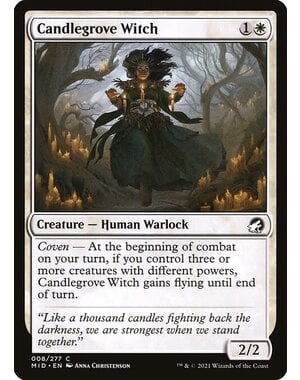 Magic: The Gathering Candlegrove Witch (008) Lightly Played