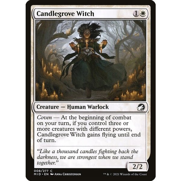 Magic: The Gathering Candlegrove Witch (008) Lightly Played