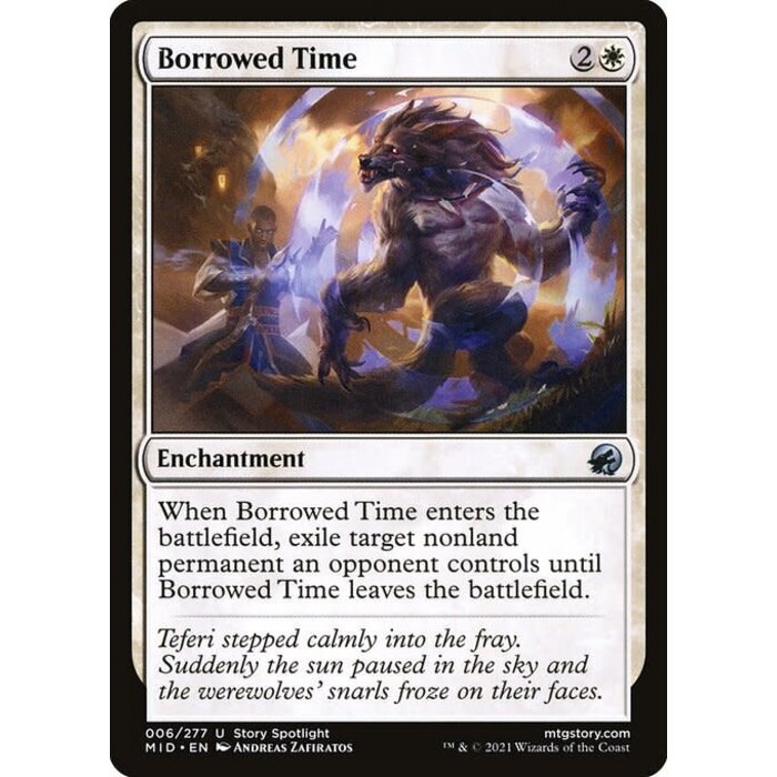 Magic: The Gathering Borrowed Time (006) Near Mint Foil