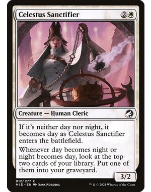 Magic: The Gathering Celestus Sanctifier (012) Near Mint Foil