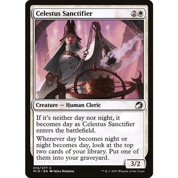 Magic: The Gathering Celestus Sanctifier (012) Near Mint Foil