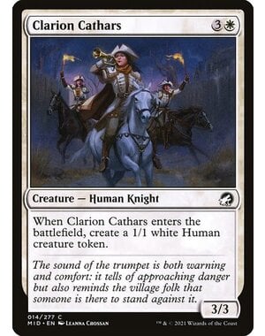 Magic: The Gathering Clarion Cathars (014) Near Mint