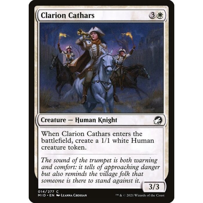Magic: The Gathering Clarion Cathars (014) Near Mint