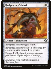 Magic: The Gathering Hedgewitch's Mask (023) Near Mint Foil