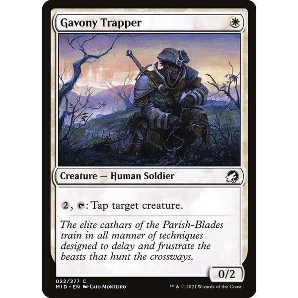 Magic: The Gathering Gavony Trapper (022) Near Mint