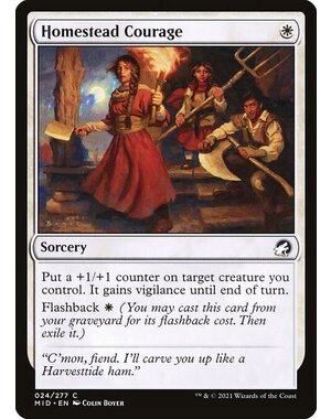 Magic: The Gathering Homestead Courage (024) Lightly Played