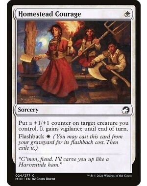 Magic: The Gathering Homestead Courage (024) Near Mint Foil