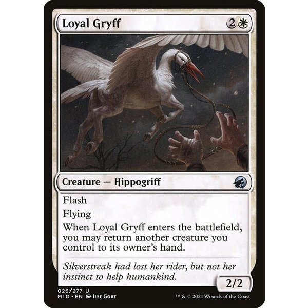 Magic: The Gathering Loyal Gryff (026) Lightly Played