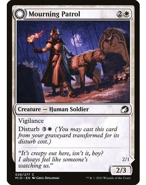 Magic: The Gathering Mourning Patrol (028) Near Mint Foil