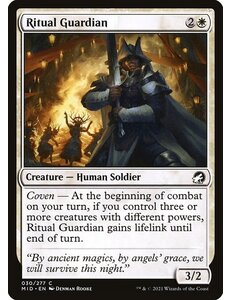 Magic: The Gathering Ritual Guardian (030) Near Mint Foil