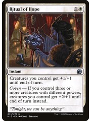 Magic: The Gathering Ritual of Hope (031) Lightly Played