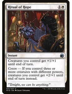 Magic: The Gathering Ritual of Hope (031) Lightly Played