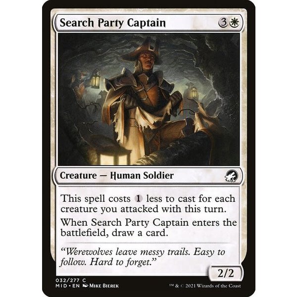 Magic: The Gathering Search Party Captain (032) Near Mint Foil