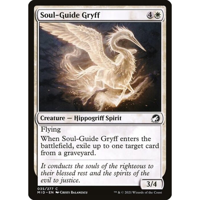 Magic: The Gathering Soul-Guide Gryff (035) Near Mint