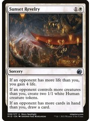 Magic: The Gathering Sunset Revelry (038) Lightly Played