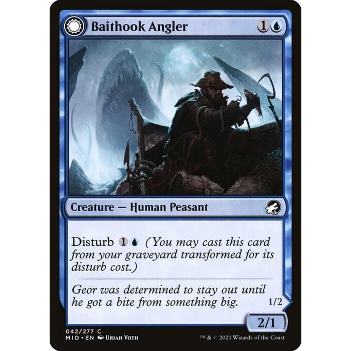 Magic: The Gathering Baithook Angler (042) Lightly Played Foil