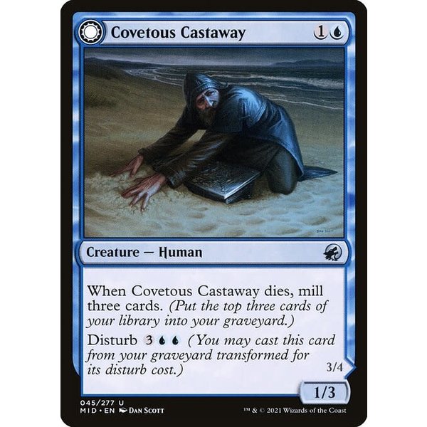 Magic: The Gathering Covetous Castaway (045) Near Mint