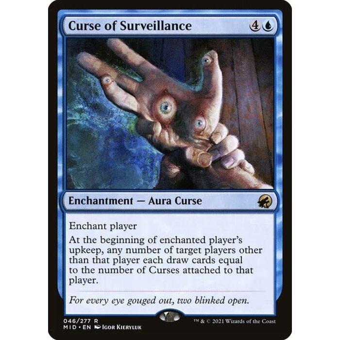 Magic: The Gathering Curse of Surveillance (046) Near Mint