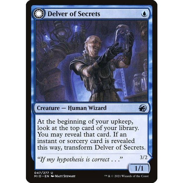 Magic: The Gathering Delver of Secrets (047) Near Mint