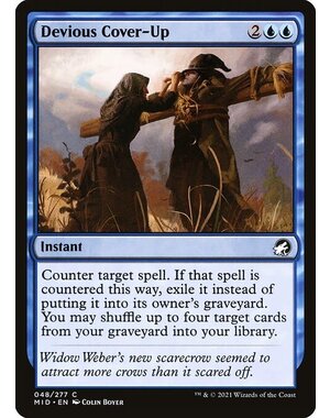 Magic: The Gathering Devious Cover-Up (048) Near Mint Foil
