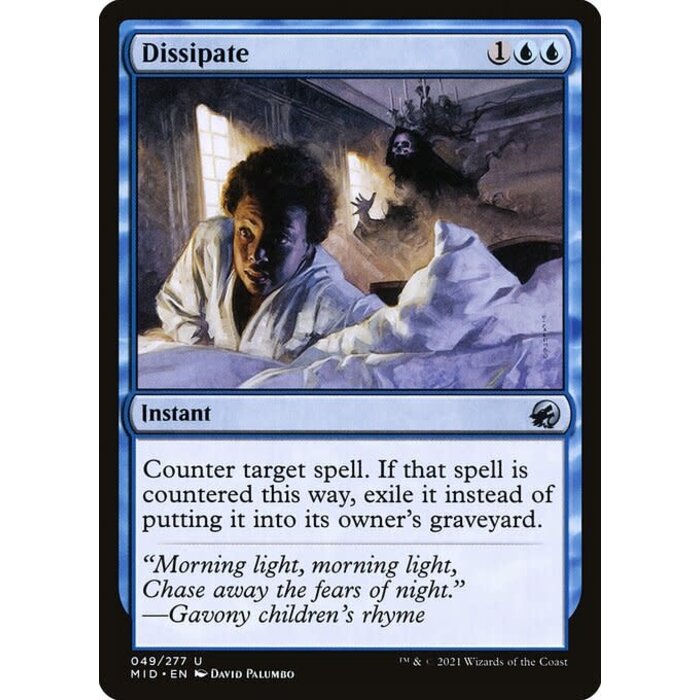 Magic: The Gathering Dissipate (049) Lightly Played