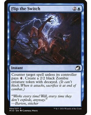 Magic: The Gathering Flip the Switch (054) Lightly Played